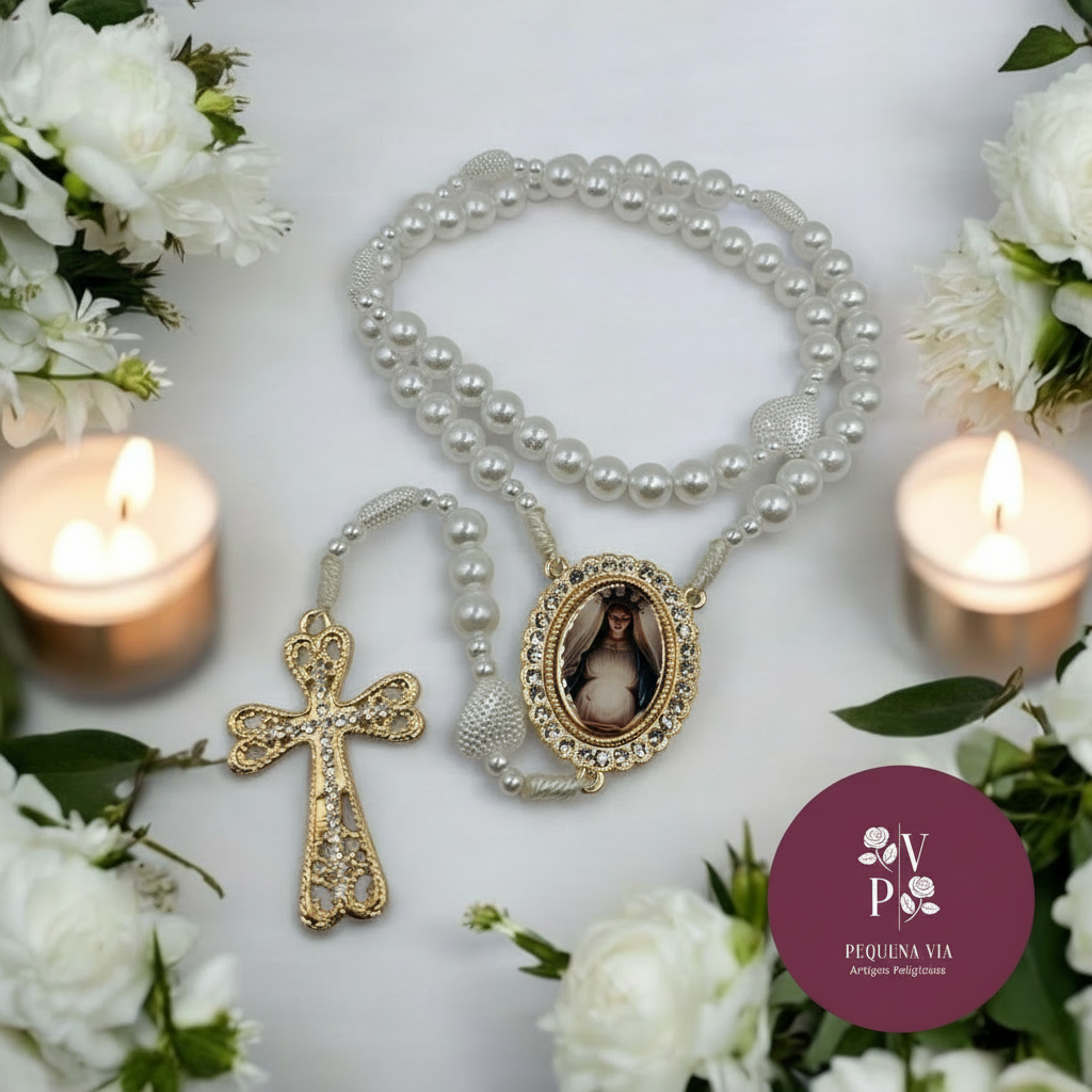 Terço Nossa Senhora Grávida