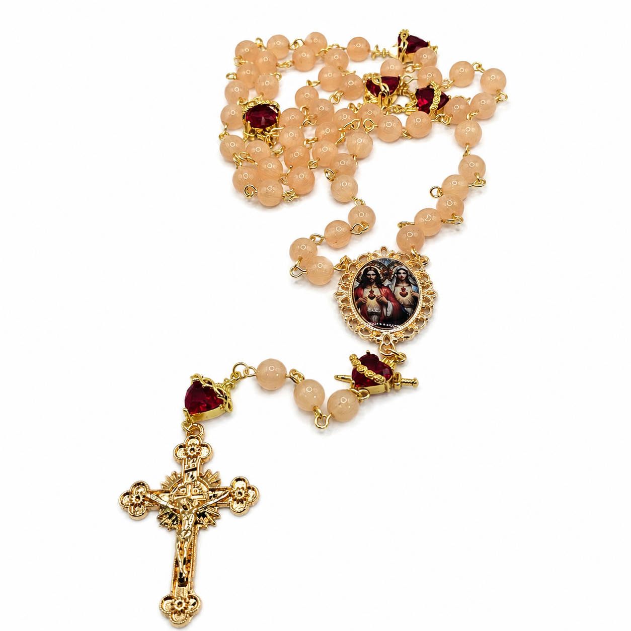 Terço Sagrado Coração de Jesus e Imaculado Coração de Maria